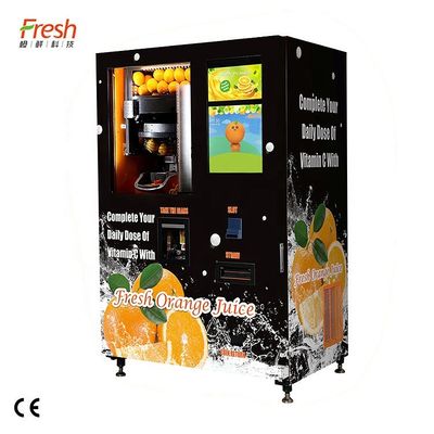 Jakość  Fresh Orange Juice Vending Machine Smart Extractor Customized Color fabryka