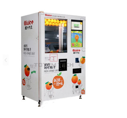 Jakość  TA01 Orange Fresh Juice Vending Machine Automatic Cash Coin Card Payment fabryka