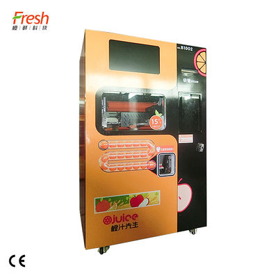 Automat do sprzedaży soku pomarańczowego jabłkowego 400 W Metal Stop cynku Dostosowane