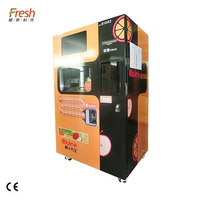 Automat do sprzedaży soku pomarańczowego jabłkowego 400 W Metal Stop cynku Dostosowane