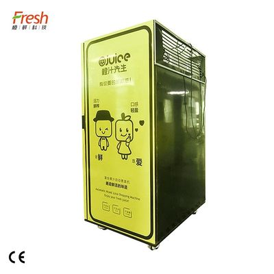 Automat do sprzedaży soku pomarańczowego jabłkowego 400 W Metal Stop cynku Dostosowane