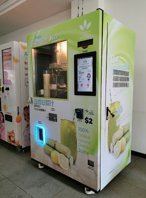 Automat do sprzedaży świeżych soków z trzciny cukrowej 220 V Automatyczny do supermarketu