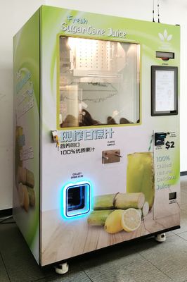 Fruit Combo Automat sprzedający Bill Automat do świeżej trzciny cukrowej na monety