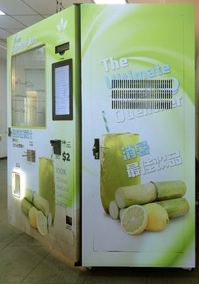 Fruit Combo Automat sprzedający Bill Automat do świeżej trzciny cukrowej na monety