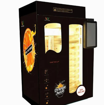 Automat do sprzedaży soków owocowych w centrum handlowym Samoobsługa z akceptorem rachunków
