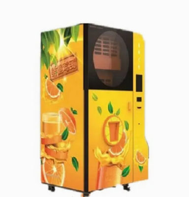 Niestandardowy automatyczny automat do sprzedaży soków Komercyjna świeża sokowirówka pomarańczowa 110 V - 220 V