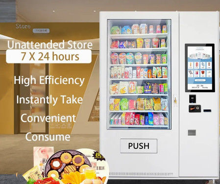 Centrum handlowe Automat do sprzedaży soków Samoobsługowy AC220V 50Hz