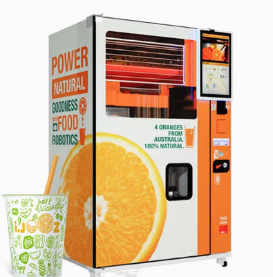 Automat samoobsługowy do soków spożywczych Automatyczna wyciskarka do soku pomarańczowego Komercyjna 1100 W