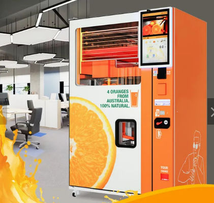 Automat samoobsługowy do soków spożywczych Automatyczna wyciskarka do soku pomarańczowego Komercyjna 1100 W