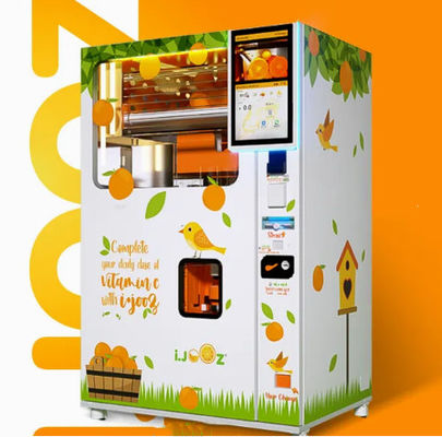 Konfigurowalny automatyczny automat do sprzedaży soków z systemem oświetlenia LED