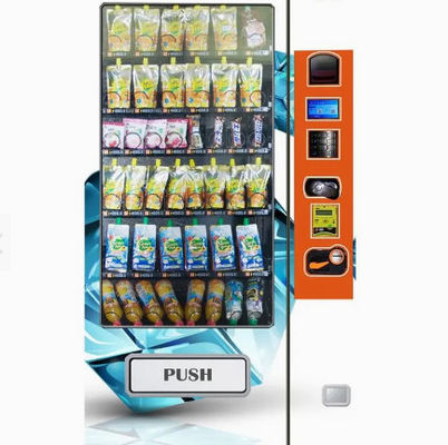 Zewnętrzny automat do sprzedaży soku pomarańczowego w standardzie z czytnikiem kart