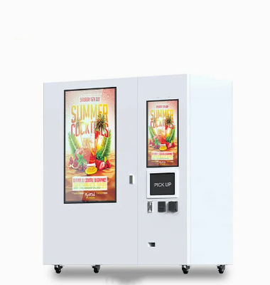 Uniwersalny automat do sprzedaży soków pomarańczowych Automatyczne zamrażanie żywności Smart Retail