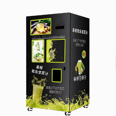 Automat do sprzedaży soku z trzciny cukrowej w supermarkecie Automat dla firm