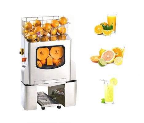 PLC świeżo wyciskana maszyna do wyciskania soku pomarańczowego Ekstrakcja granatu cytrynowego 120W
