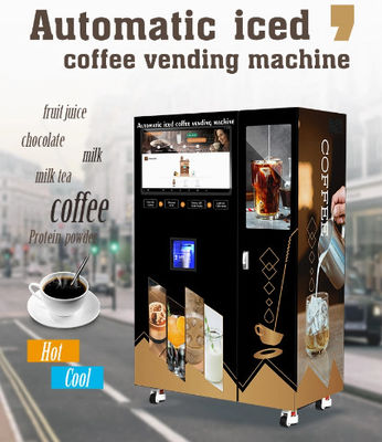 Wewnętrzny odkryty w pełni automatyczny automat do sprzedaży soków w centrach handlowych Supermarkety