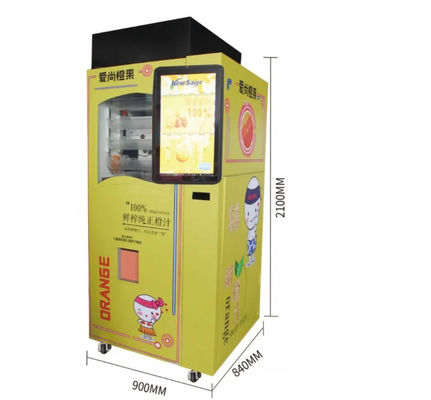 Automat do wyciskania soku pomarańczowego ze stali nierdzewnej Auto do żywności i napojów