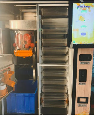 automat sprzedający świeże soki pomarańczowe poszukuje dystrybutora z całego świata