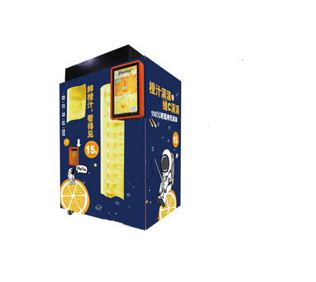 Automat sprzedający Space Man Fresh Orange Juice poszukuje dystrybutorów na całym świecie
