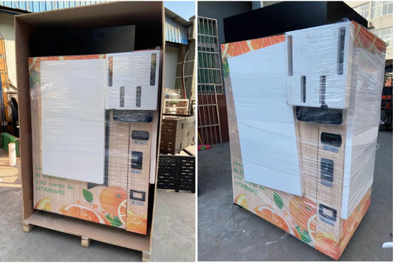 Średniej wielkości automat do sprzedaży soków owocowych 250 W do wnętrz bez baldachimu