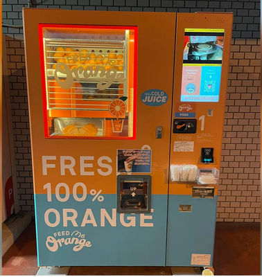 Auto Fruit Fresh Orange Juice Automat do sprzedaży 1000 W do supermarketu