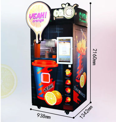Automat do mrożonych mrożonych świeżych soków Automat do sprzedaży pomarańczowych jabłek