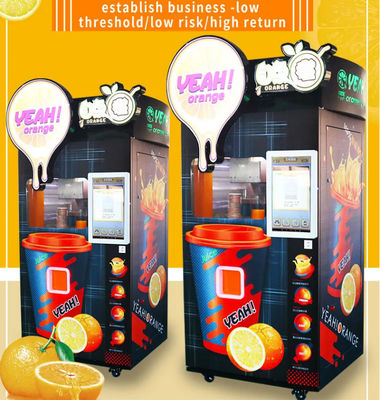 Automat do mrożonych mrożonych świeżych soków Automat do sprzedaży pomarańczowych jabłek