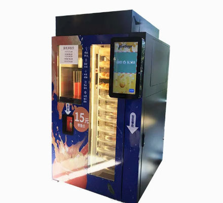 Wewnętrzny automat do sprzedaży soków owocowych CE / Maszyna do świeżo wyciśniętego soku pomarańczowego