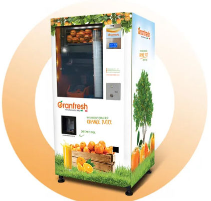 Metalowy automat do sprzedaży zdrowych świeżych soków dostosowany do warzyw owocowych
