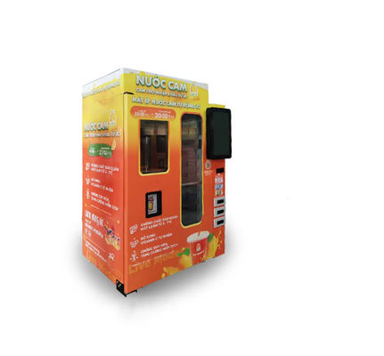Naturalny automat ze świeżymi sokami 24-godzinny samoobsługowy kiosk z napojami Dostosowany