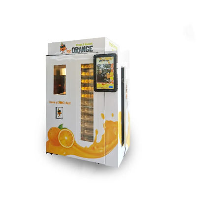 Świeżo wyciskany sok Bezzałogowy automat 24-godzinny samoobsługowy na rynku