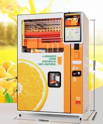 Bezprzewodowy automat płatniczy z kodem QR 1100 W do soków owocowych