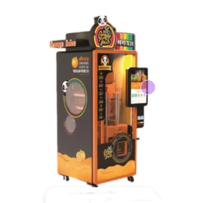 Niestandardowa maszyna do świeżo wyciśniętego soku pomarańczowego 24-godzinny automat do supermarketów