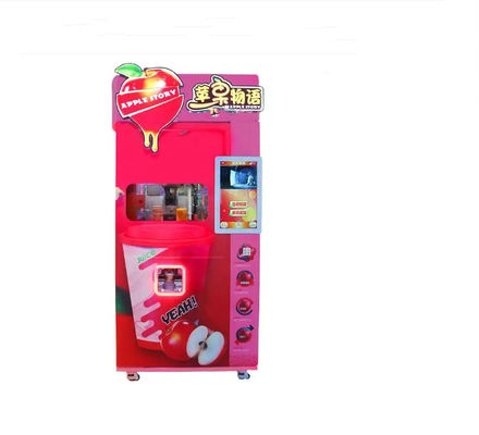 24-godzinny automat do sprzedaży soków jabłkowych 500 W dla supermarketów, centrów handlowych