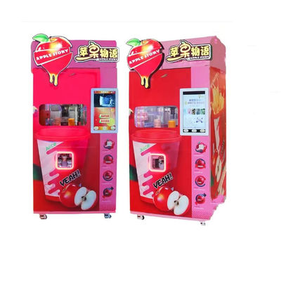 24-godzinny automat do sprzedaży soków jabłkowych 500 W dla supermarketów, centrów handlowych