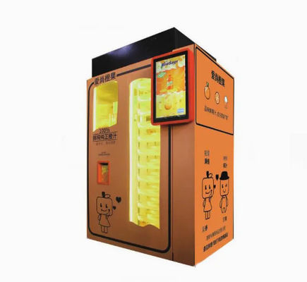 Nowoczesny automatyczny automat do soków pomarańczowych o wadze 330 kg z zakresem temperatur 0-10°C SDK