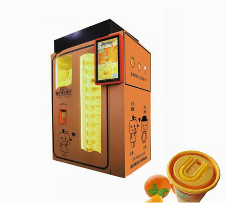 Centrum handlowe Automatyczna wyciskarka do soku pomarańczowego Automat z napojami na zewnątrz