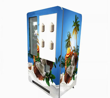 Automat do sprzedaży świeżych soków kokosowych Wielofunkcyjny inteligentny ekran dotykowy