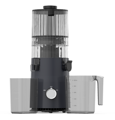 HJ103 Srebrny Szary Powolne Żucie Sokoszyny     135mm szeroki osad, 200W silnik, 1000ml kubek soku, < 70dB Cicha obsługa