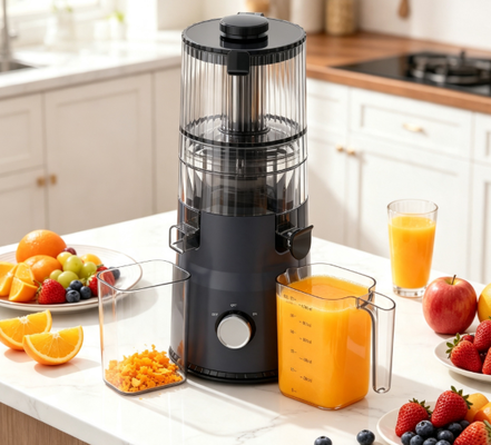 Świeże Smart HJ103A Kompaktny Słownie Żujący Spoj ️ Prosty, Piękny i Przepysznie Odżywczy z 4 opcjami kolorystycznymi, 135 mm szerokim spadochronem, 200W zimną prasą i samooczyszczeniem