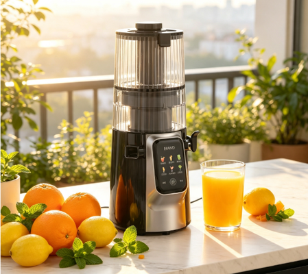 Świeże Smart HJ102D Wielofunkcyjny Słownie Żucie Sokoszyt 6 Tryb, 1 Maszyna, Nieograniczone Zdrowe Kreacje z 135mm szerokim spadochronem, 200W Cold Press i Samooczyszczeniem