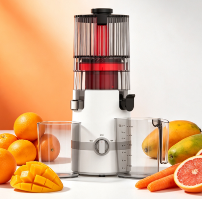Świeże Smart HJ102B Slow Masticating Juicer Partner Twojej rodziny w zdrowym życiu z 135mm Chute, 200W Cold Press, samooczyszczeniem i zaufanym zamkiem bezpieczeństwa