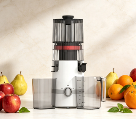 Wolnoobrotowa wyciskarka Fresh Smart HJ102B – codzienne niezbędne urządzenie dla rodzin dbających o zdrowie z otworem 135 mm, zimnym tłoczeniem 200 W, funkcją samooczyszczania i blokadą