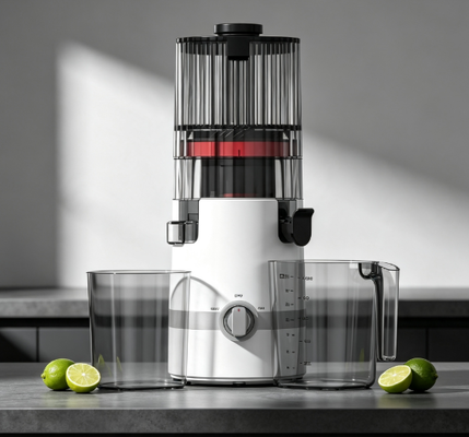 Świeże Smart HJ102B Slow Masticating Juicer - Inteligentna inwestycja w zdrowie Twojej rodziny - z 135mm chute, 200W Cold Press, samoczyszczeniem i bezpiecznym zamkiem