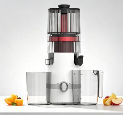 Świeże Smart HJ102B Slow Masticating Juicer   The One Juicer Your Family Will Love with 135mm Chute, 200W Cold Press, Self-Cleaning & Smart Safety System Świeże Smart HJ102B Slow Masticating Juicer