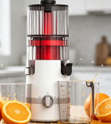 Świeża Inteligentna Sokowirówka Wolnoobrotowa HJ102B – Inteligentny Wybór dla Rodziny z Otworem 135mm, Tłoczenie na Zimno 200W, Samoczyszczenie i Zaawansowana Blokada Bezpieczeństwa dla Codziennego Dobrostanu