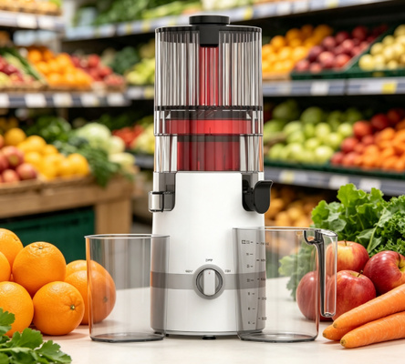 Świeże Smart HJ102B Slow Masticating Juicer. Niezbędny do rodziny odtłuszczacz z systemem SecureLock, 135mm szerokim osuszeniem, silnikiem 200W i samooczyszczeniem dla zdrowego codziennego życia.