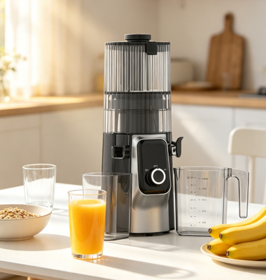 Wytrzymały ABS Body Slow Juicer HJ102C, Jednominutowy Wymywacz Owoców