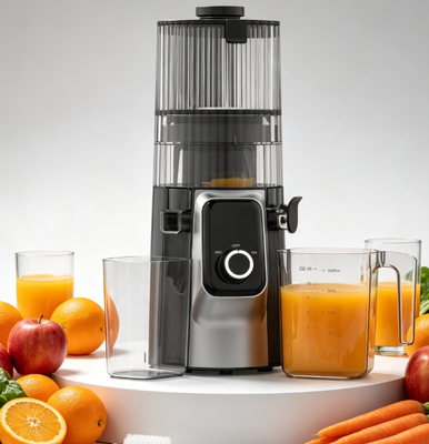 Sprężarka Home Slow Juicer HJ102C, 3 części odłączalne Szybkie mycie
