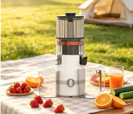 Świeże Smart HJ102B Bez BPA Powolna odtłuszczacz do żucia 200W mocy, 135mm podkładka do karmienia dla całych jabłek