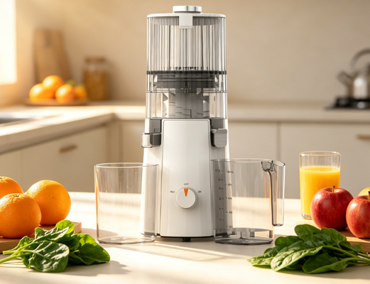 Świeża Inteligentna Sokowirówka Wolnoobrotowa HJ102A Bez BPA — Moc 200W, Otwór Wlotowy 135mm na Całe Jabłka